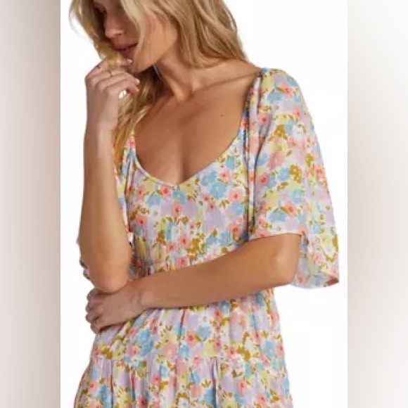 Billabong Take a Chance Babydoll Dress - Picture 4 of 9